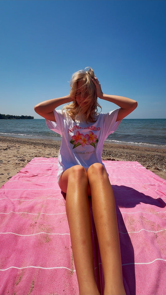 Sunkissed Plumeria T-Shirt