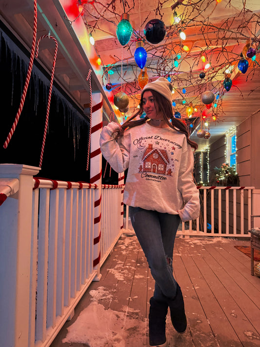 Official Decorating Committee Crewneck