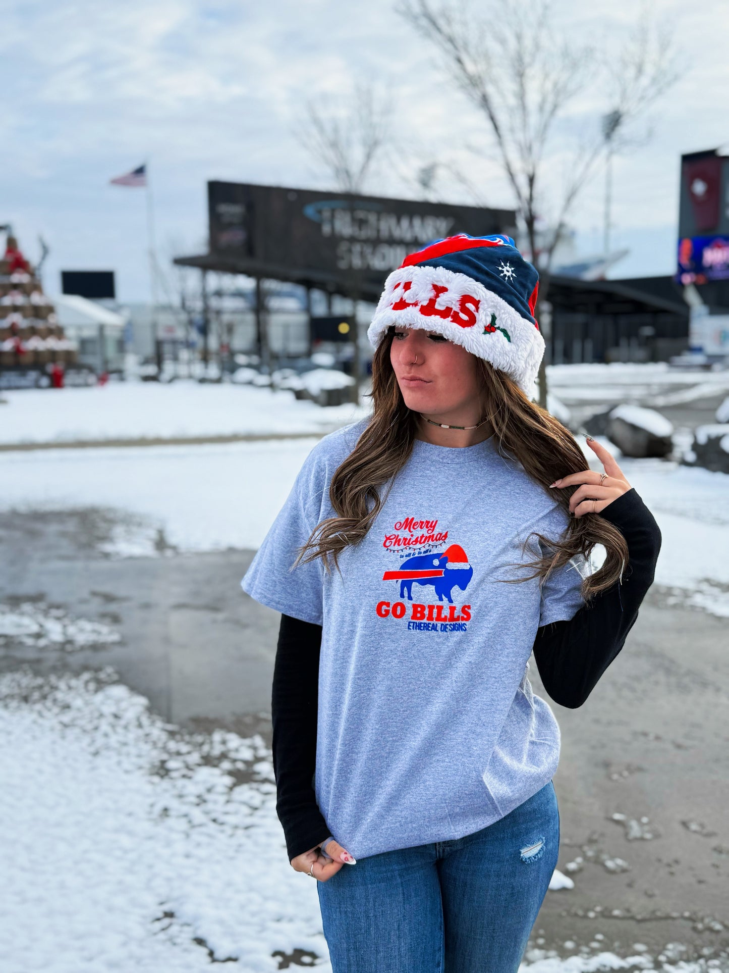 A Bills Christmas T Shirt