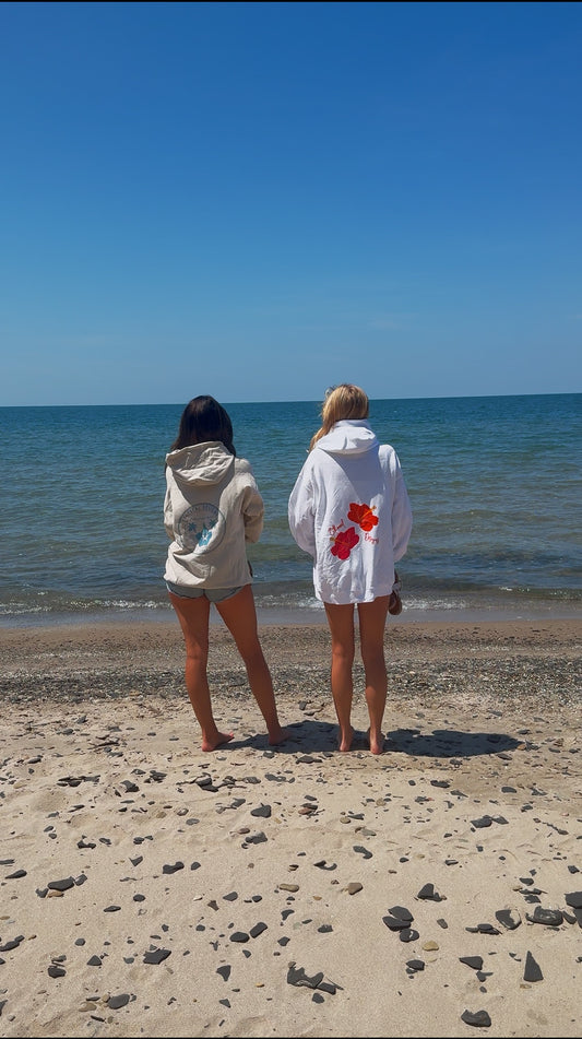 Hibiscus Hoodie Set