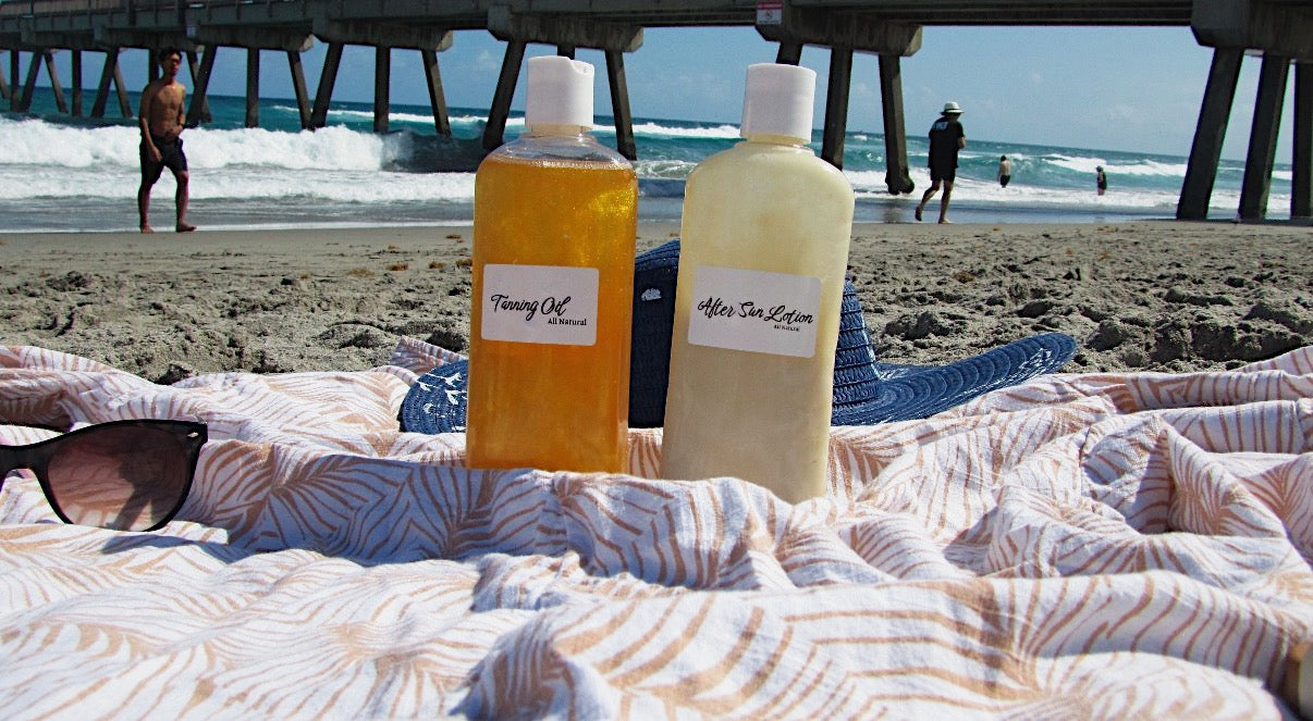 Sunscreen and Tanning Oil Duo