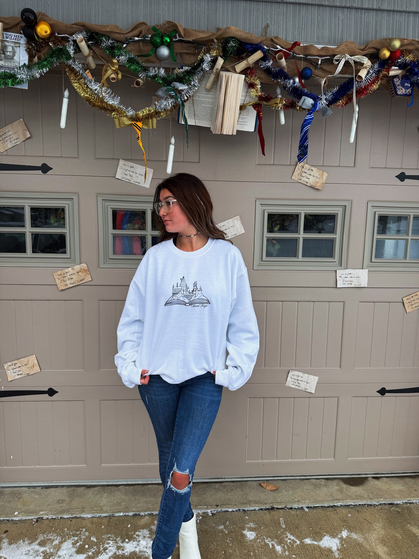 Hogwarts Storybook Crewneck