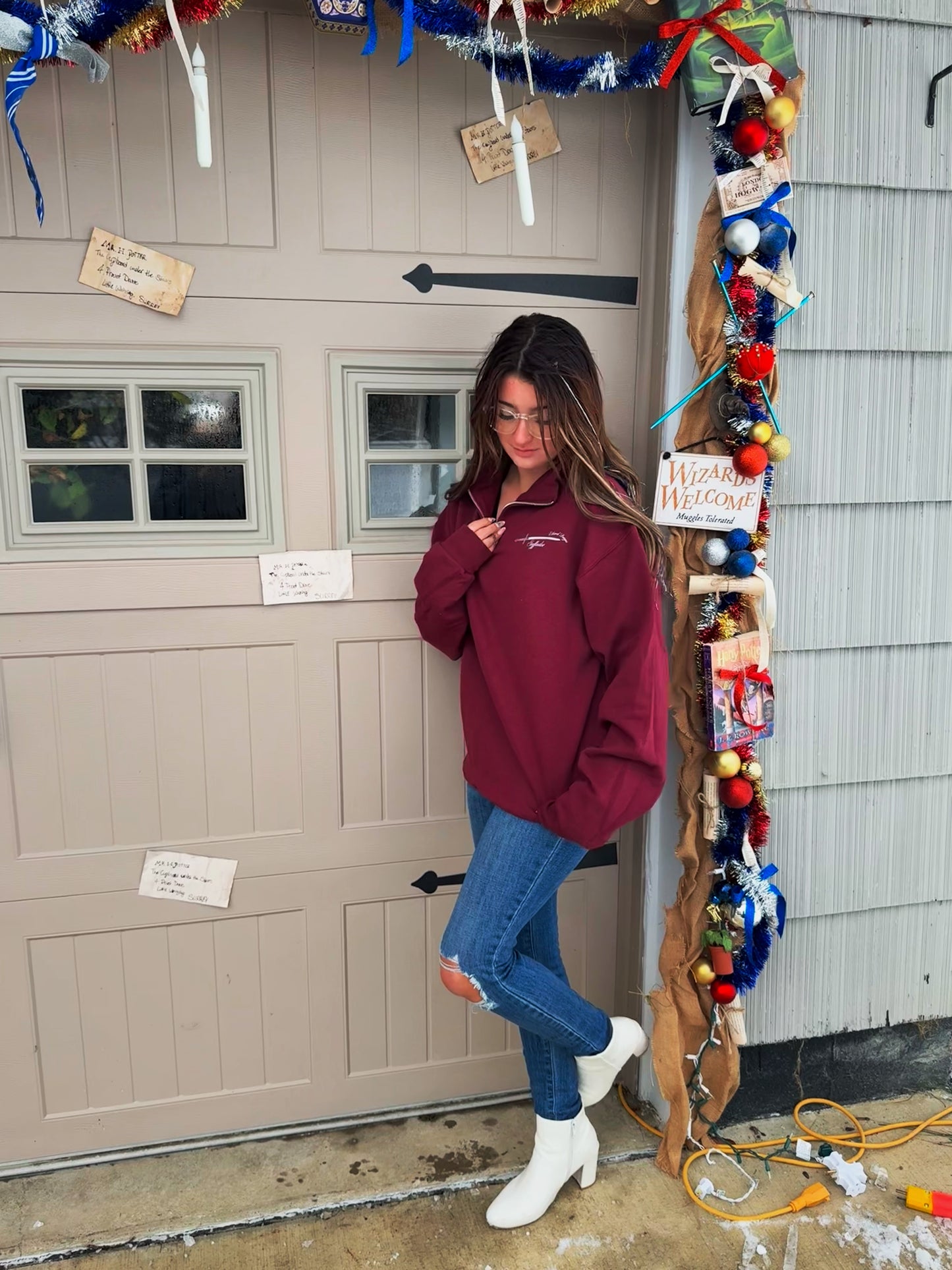 Gryffindor Quarter Zip