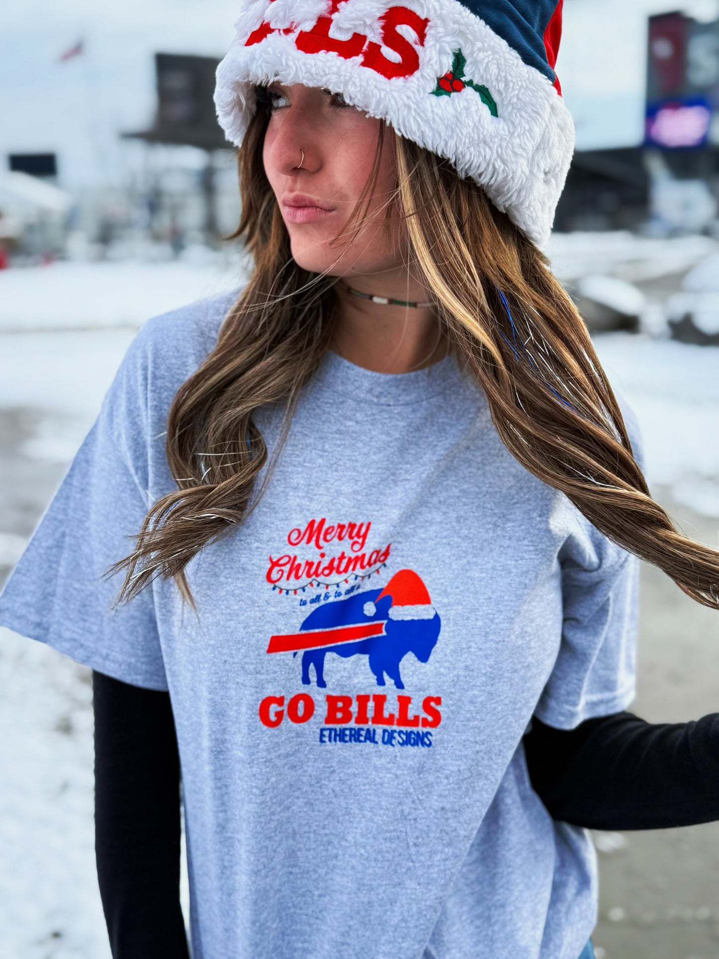 A Bills Christmas T Shirt