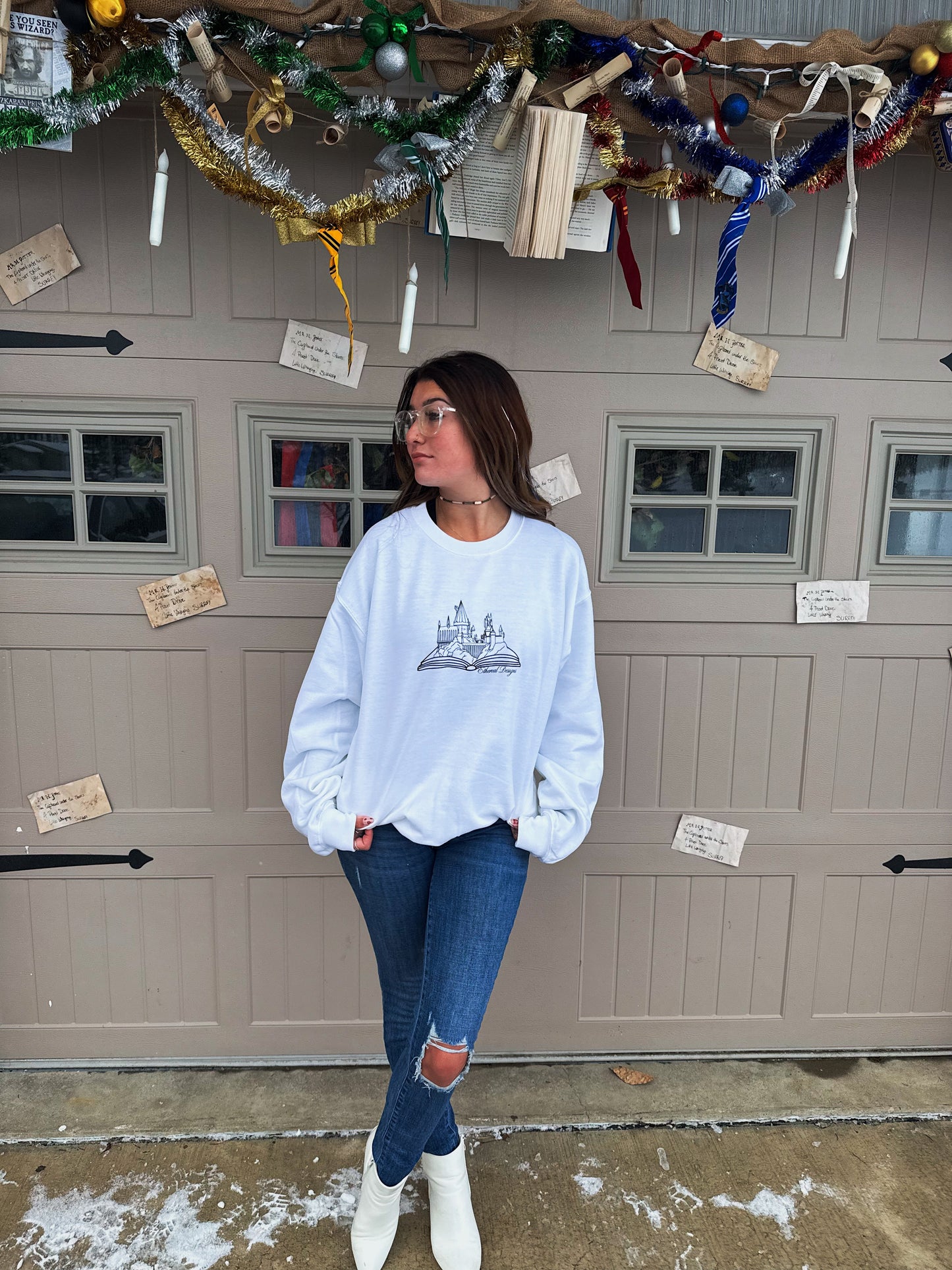 Hogwarts Storybook Crewneck