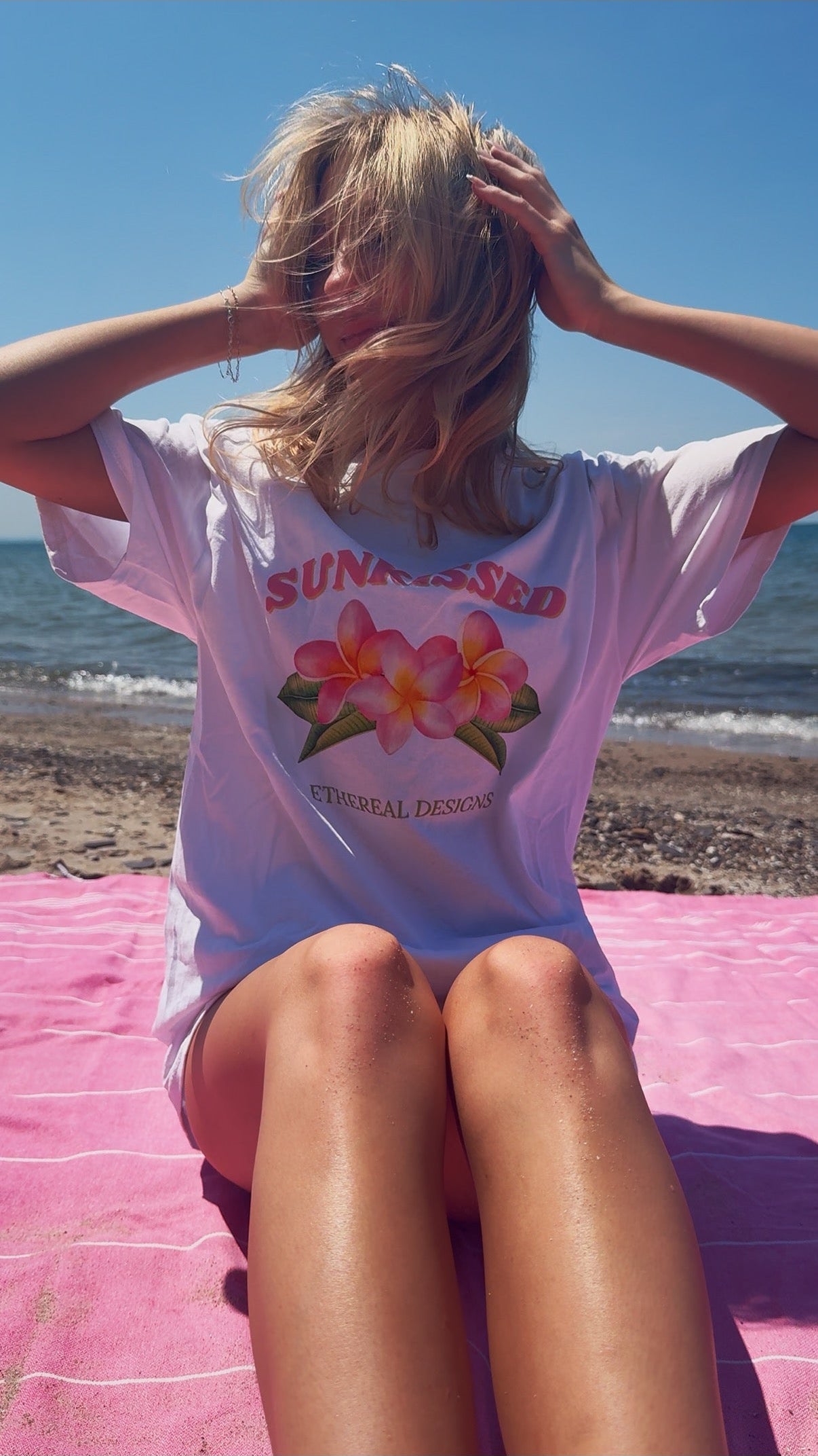 Sunkissed Plumeria T-Shirt