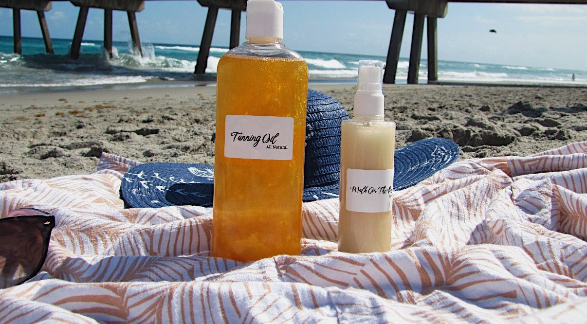 Tanning Oil and Perfume Combo