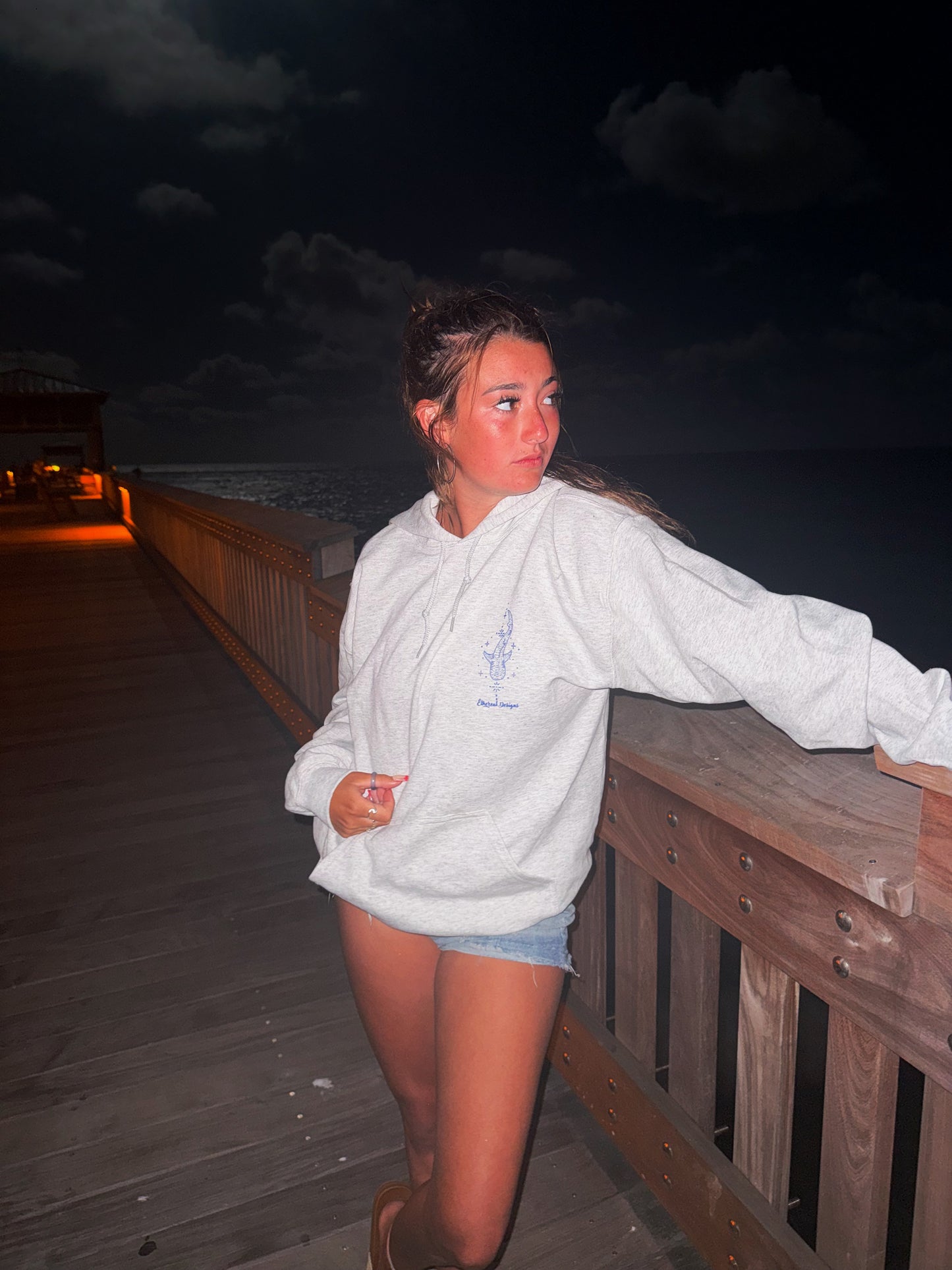 Ocean Spine Tat Hoodie