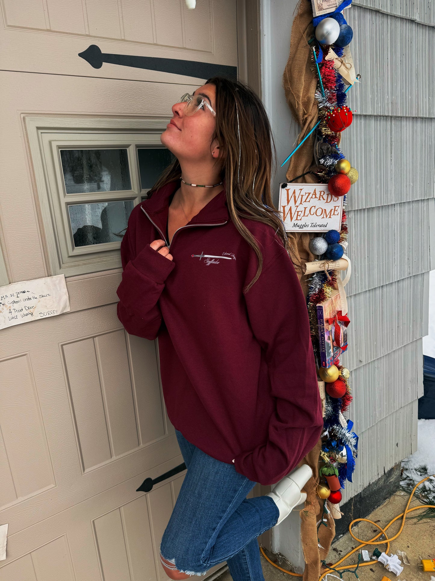 Gryffindor Quarter Zip