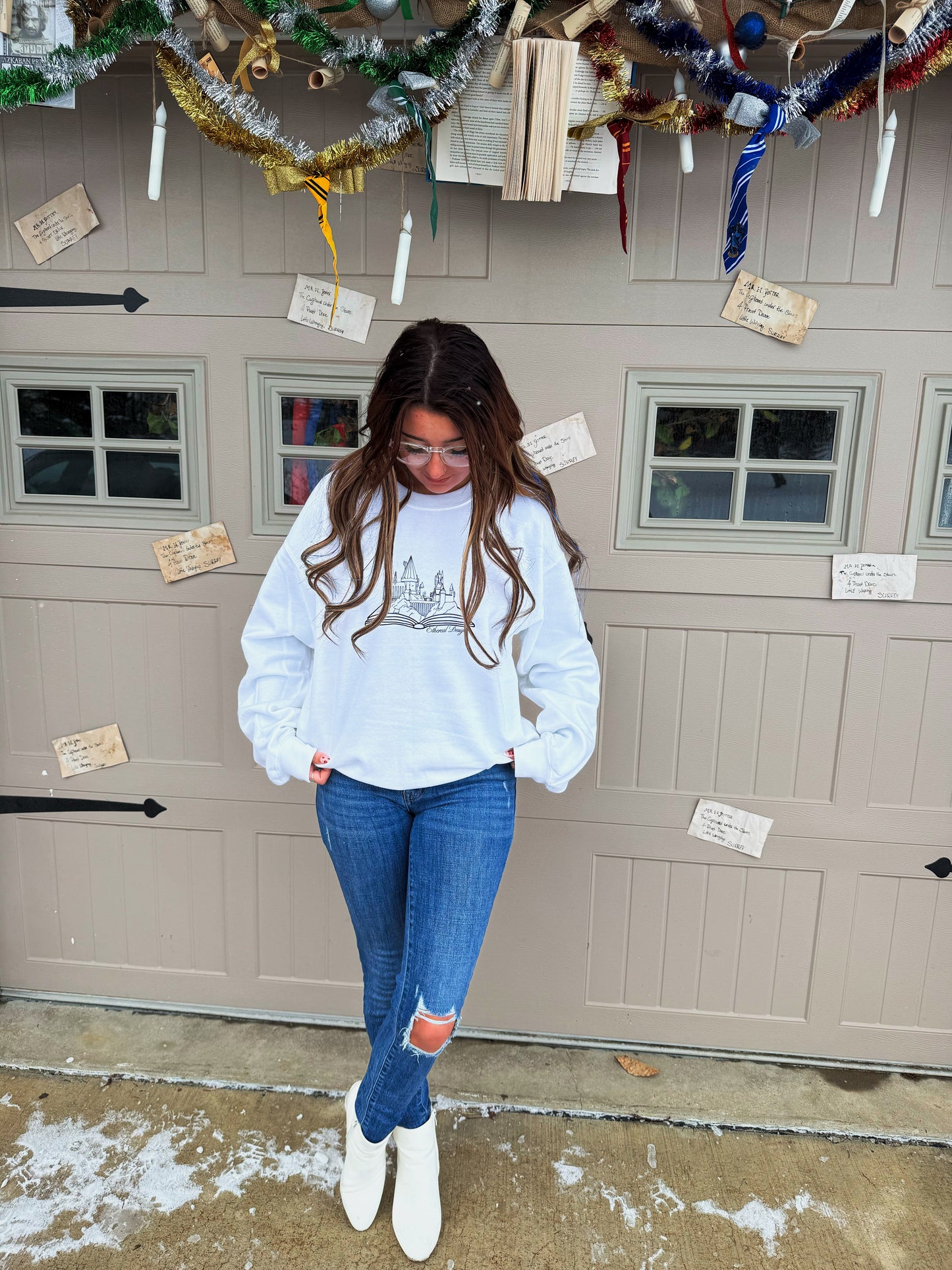 Hogwarts Storybook Crewneck