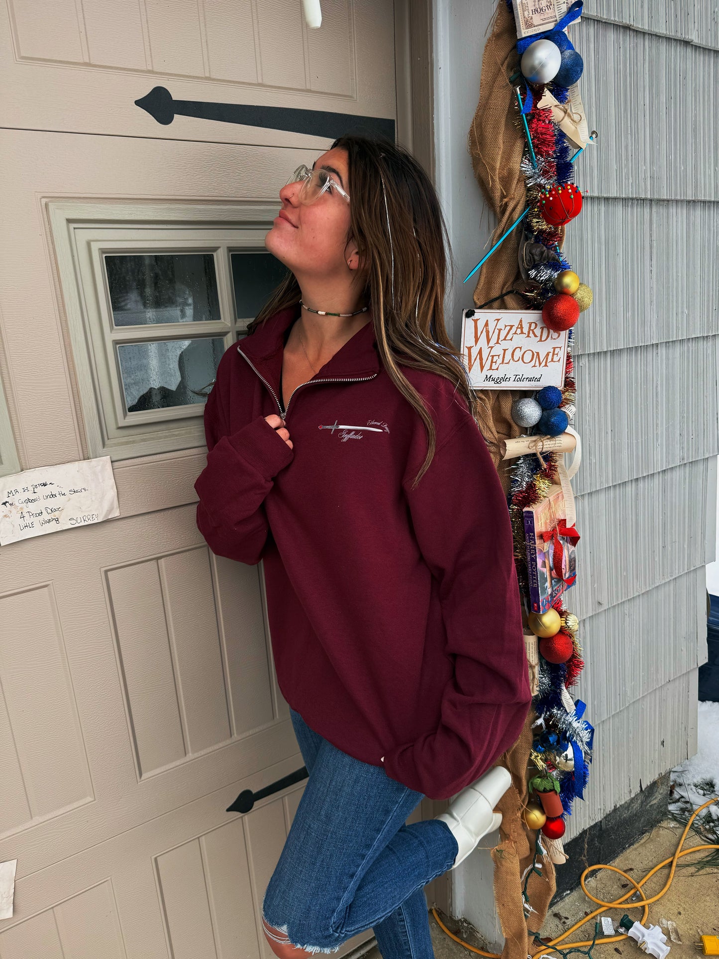 Gryffindor Quarter Zip