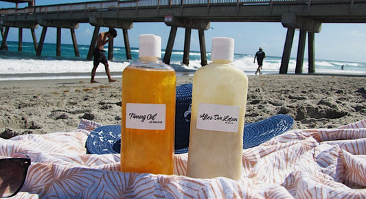 Sunscreen and Tanning Oil Duo