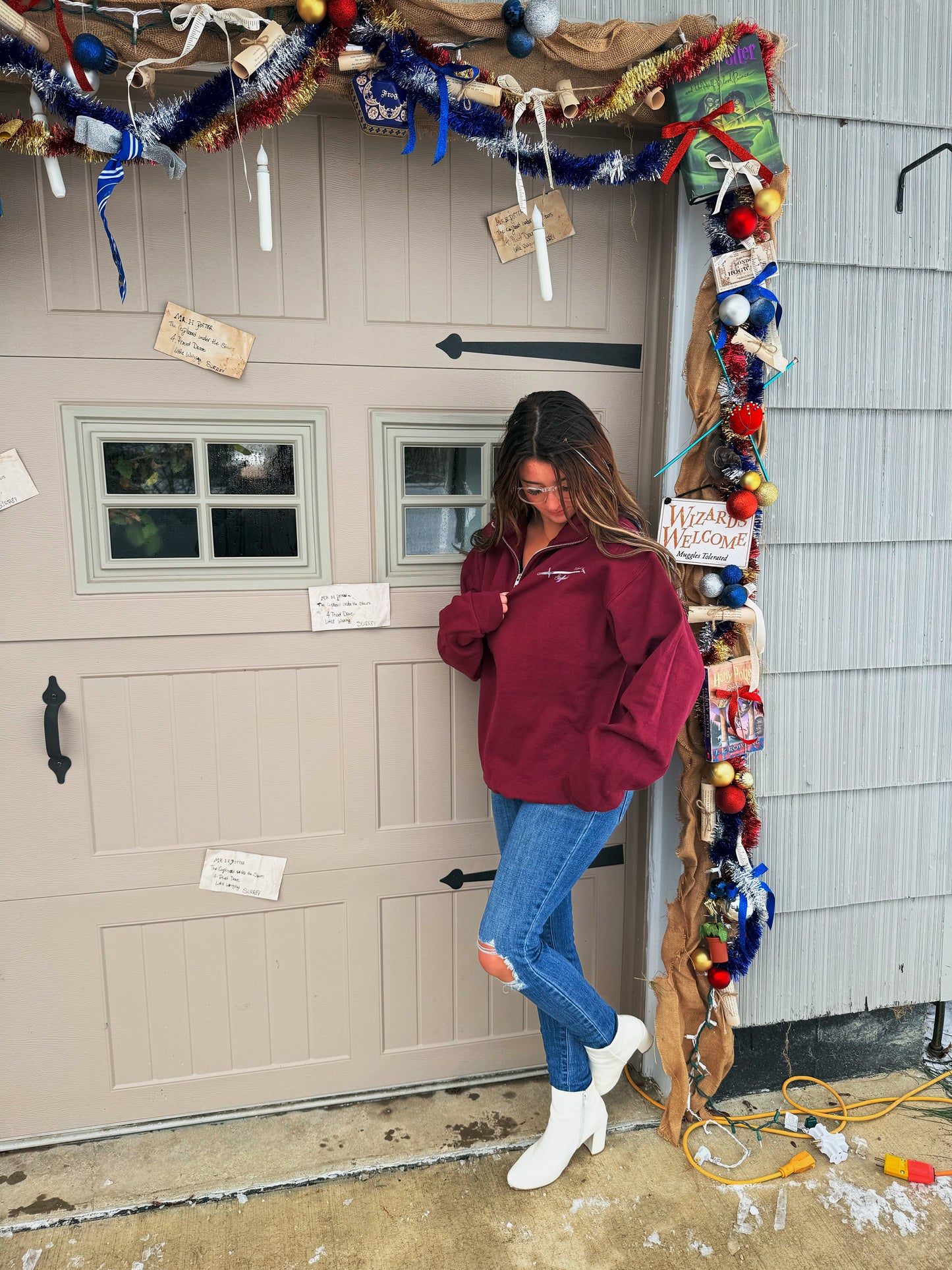 Gryffindor Quarter Zip