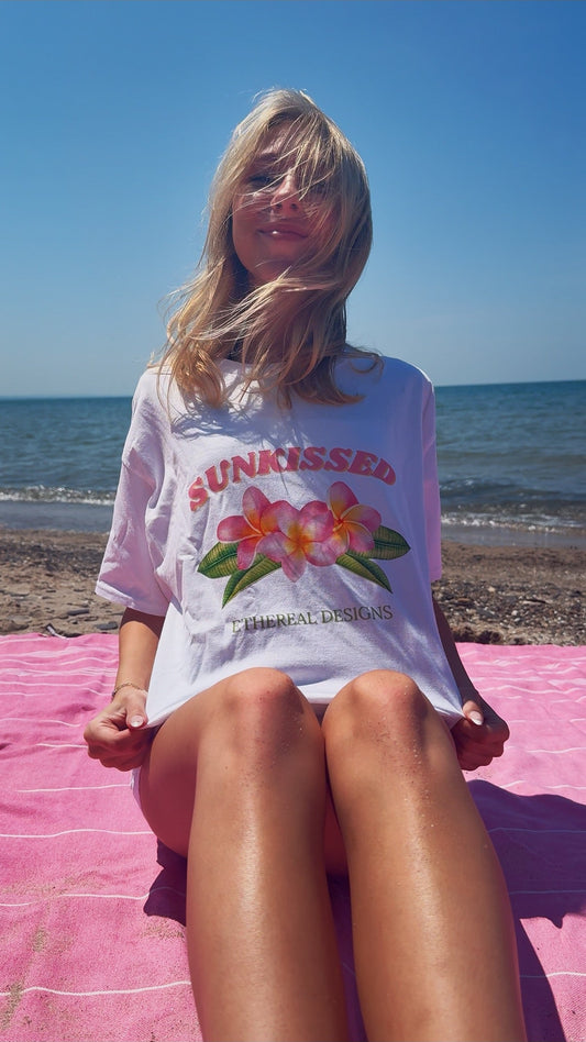 Sunkissed Plumeria T-Shirt